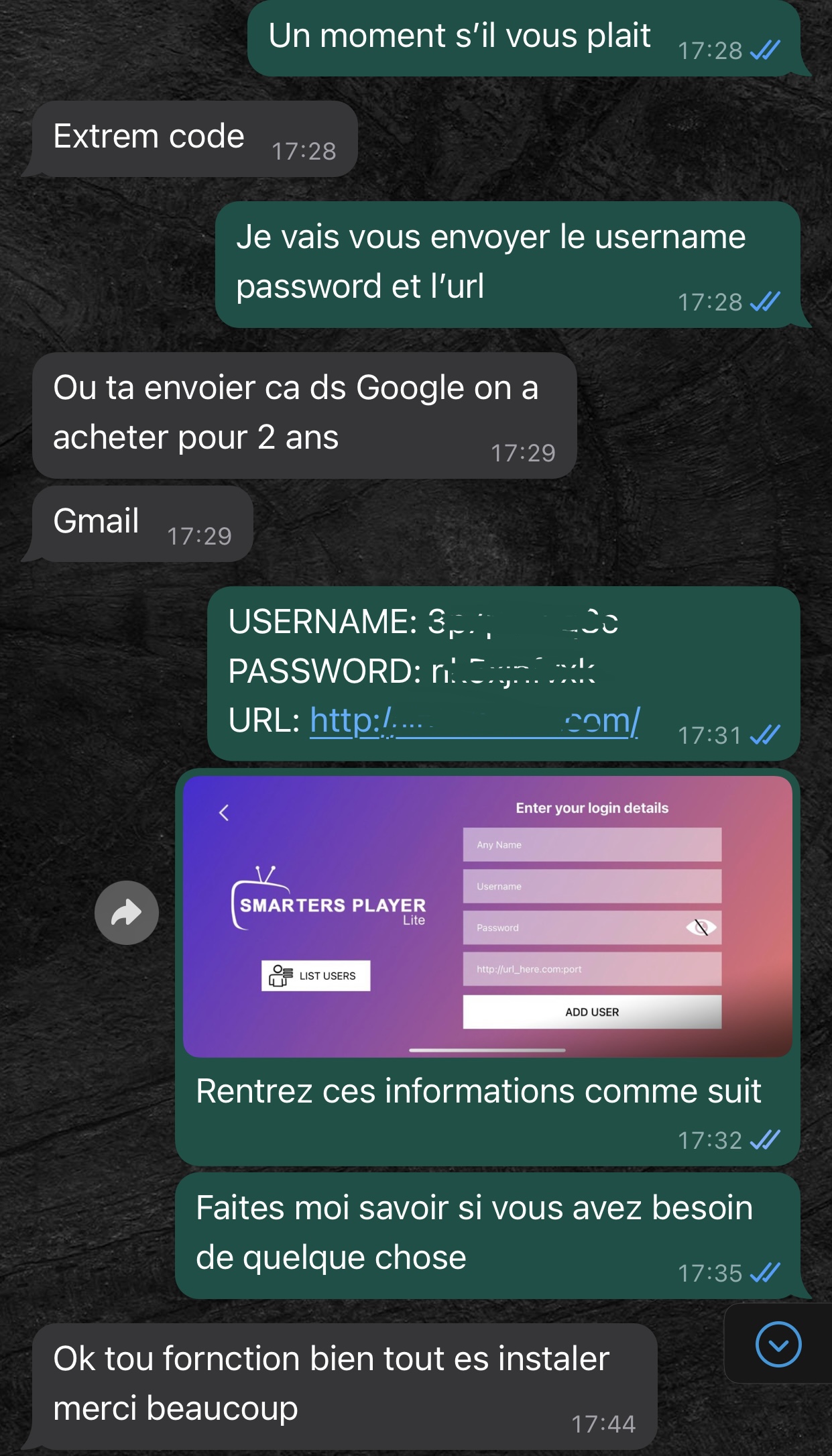 Customer testimonials for Full-IPTV - Best IPTV USA and Canada service with WhatsApp reviews
