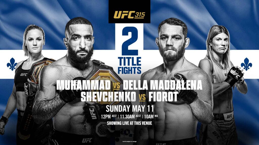 UFC 315
